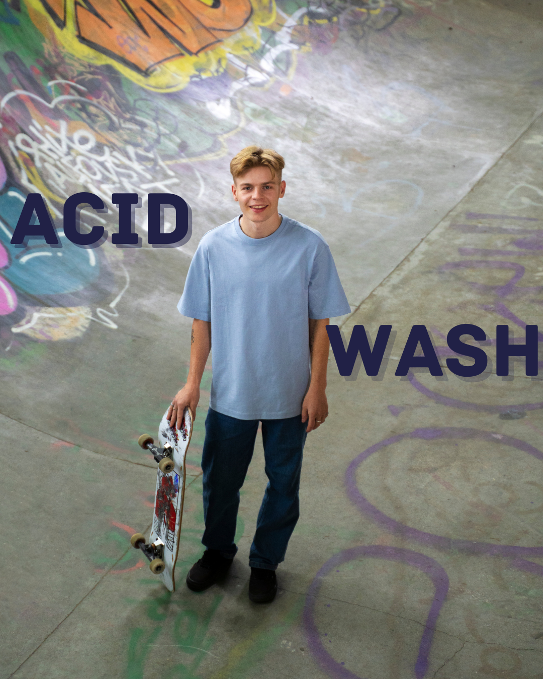 Acid wash Tees