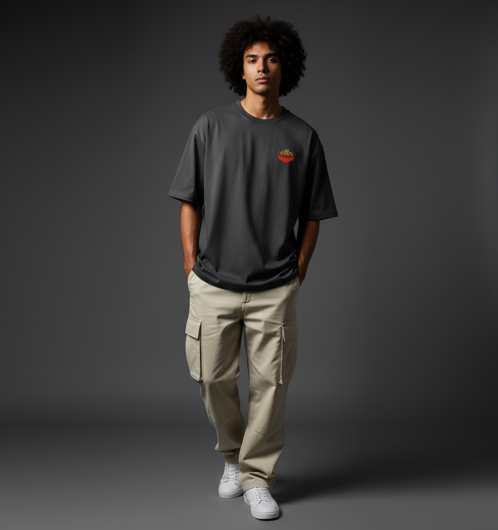 'Ramen' Oversized Tee