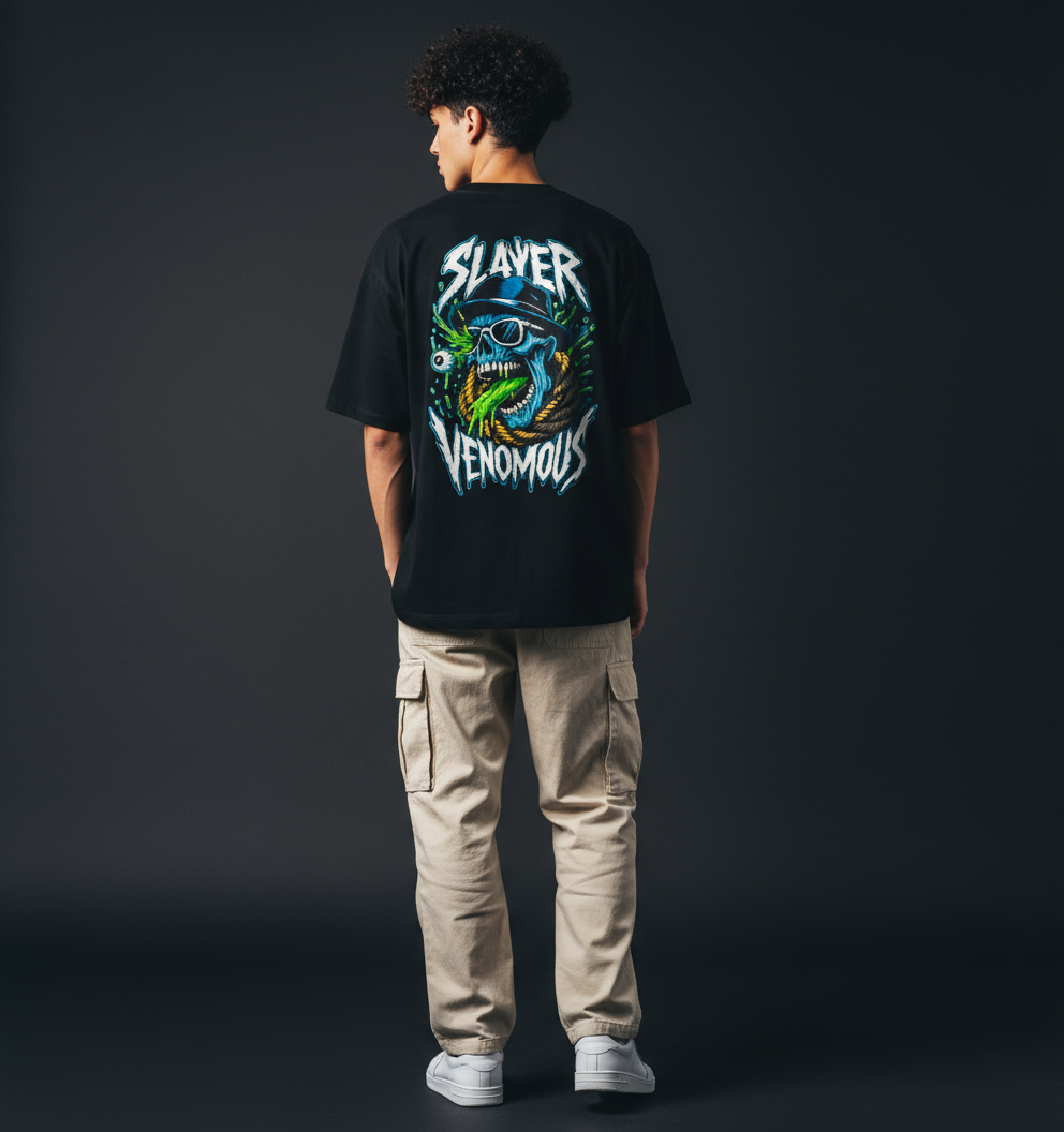 Oversized skull Tee