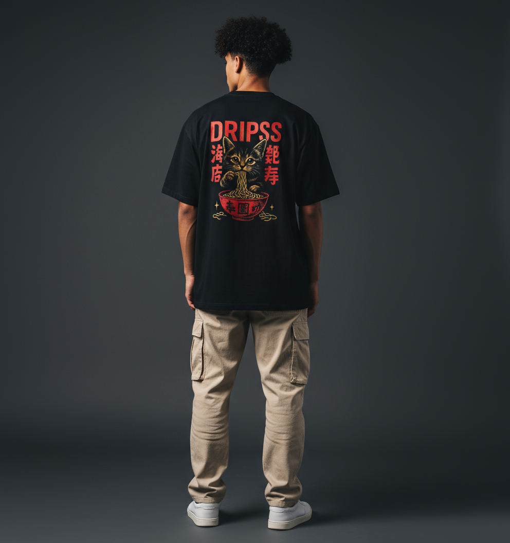 'Ramen' Oversized Tee