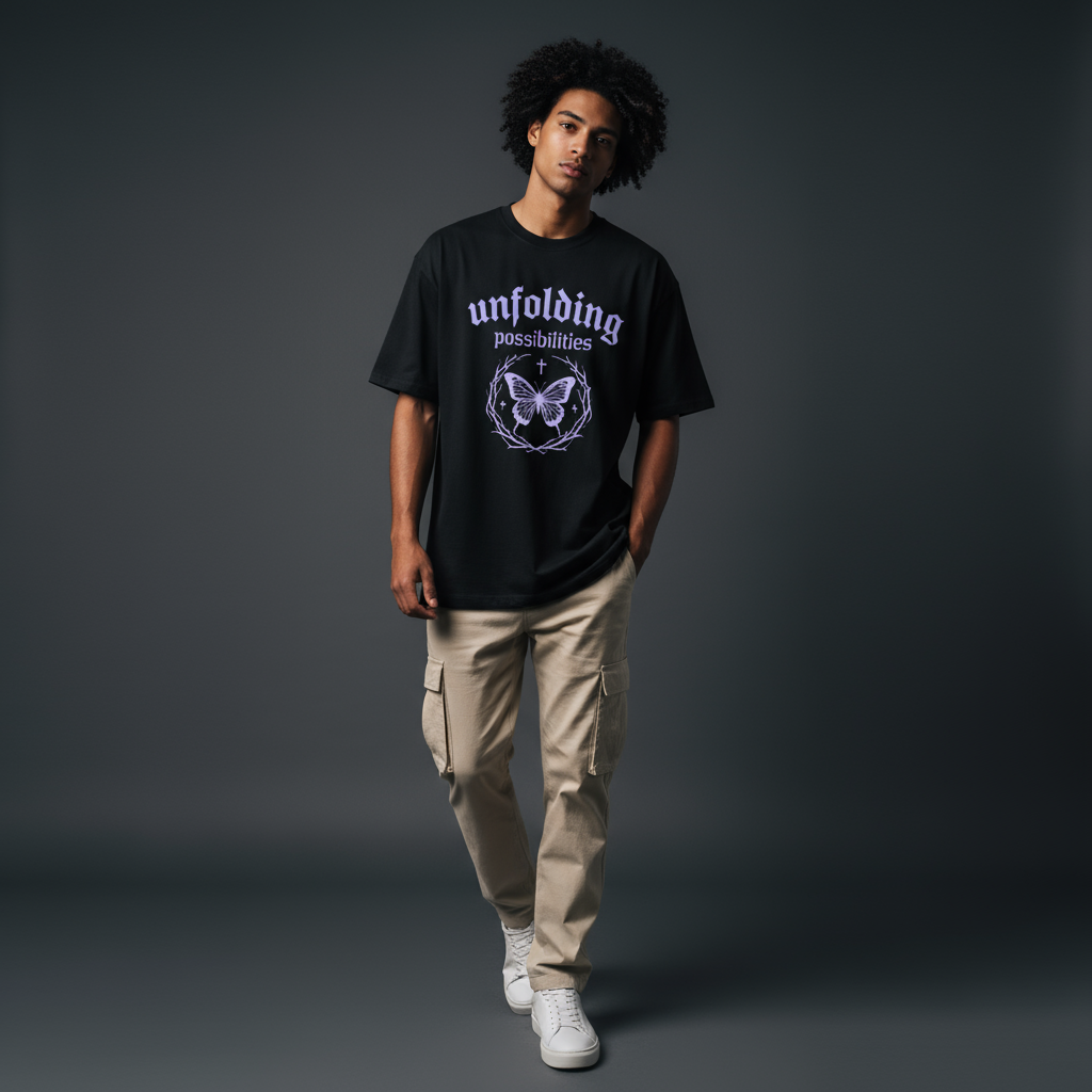 Butterfly oversized Tee